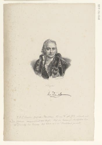 Portret van Jean-Antoine Chaptal by anonymous; veuve Delpech (Naudet)