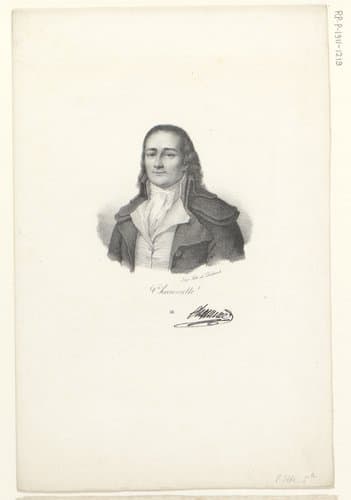 Portret van Pierre-Gaspard Chaumette by anonymous; veuve Delpech (Naudet)