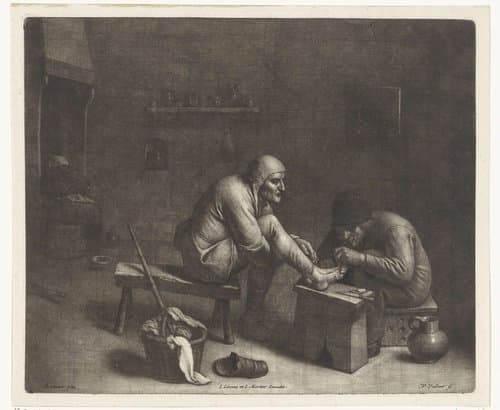 Man bij een arts by Wallerant Vaillant