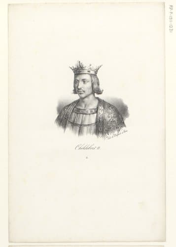 Childebert II by anonymous; veuve Delpech (Naudet)