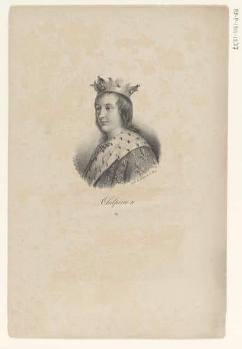 Chilpéric II by anonymous; veuve Delpech (Naudet)