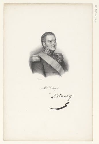 Portret van Bertrand Clauzel by anonymous; veuve Delpech (Naudet)