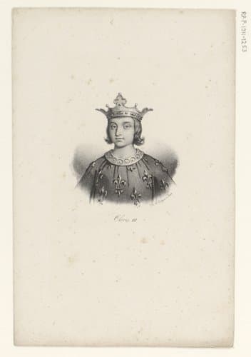 Clovis III by anonymous; veuve Delpech (Naudet)