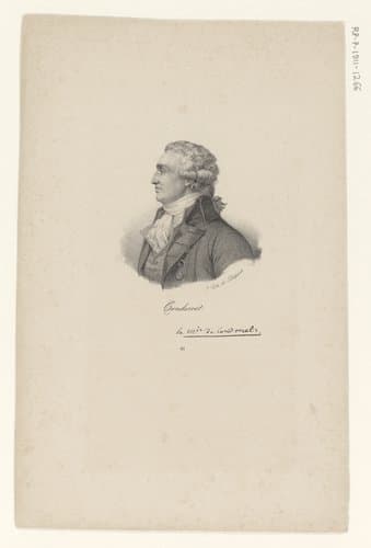 Condorcet by anonymous; veuve Delpech (Naudet)