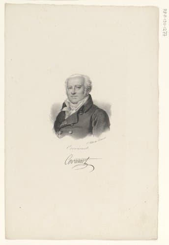 Portret van Jean-Nicolas Corvisart by anonymous; veuve Delpech (Naudet)