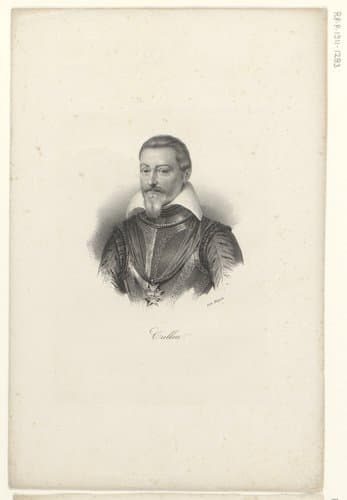 Portret van Louis des Balbes de Berton de Crillon by anonymous; veuve Delpech (Naudet)