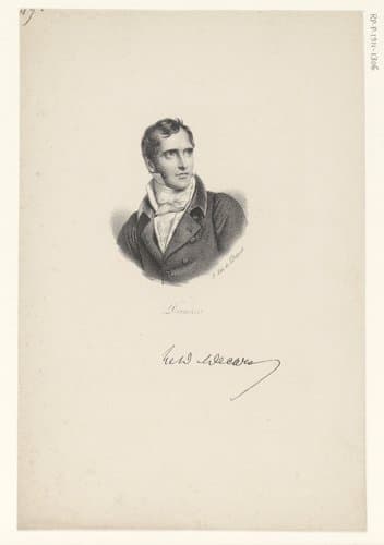Portret van Élie Decazes by anonymous; veuve Delpech (Naudet)