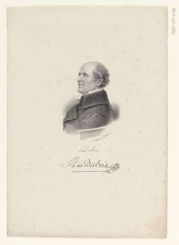 Portret van Antoine Dubois by anonymous; veuve Delpech (Naudet)