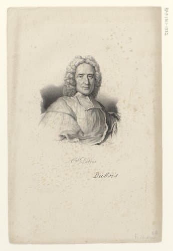 Portret van Guillaume kardinaal Dubois by anonymous; veuve Delpech (Naudet)