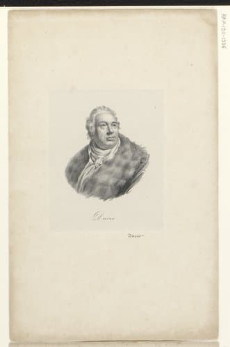 Portret van Jean-François Ducis by anonymous; veuve Delpech (Naudet)