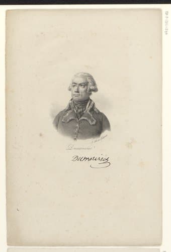 Portret van Charles-François Dumouriez by anonymous; veuve Delpech (Naudet)