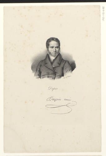 Portret van André Dupin by anonymous; veuve Delpech (Naudet)