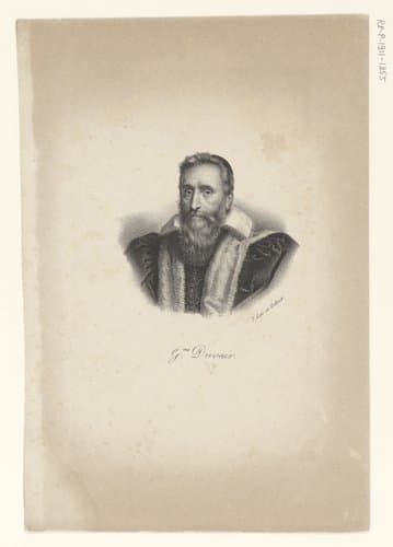 Portret van Guillaume du Vair by anonymous; veuve Delpech (Naudet)