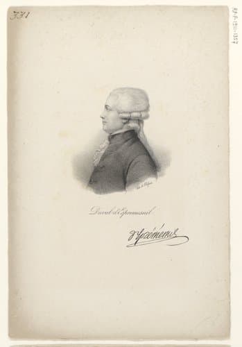 Portret van Jean-Jacques Duval d'Eprémesnil by anonymous; veuve Delpech (Naudet)