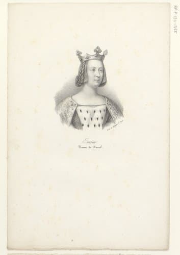 Portret van Emma van Frankrijk by anonymous; veuve Delpech (Naudet)