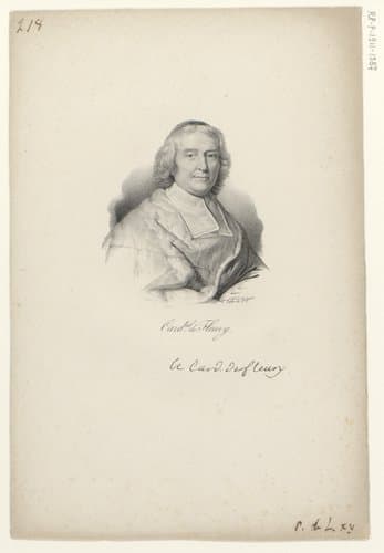 Card.al de Fleury by anonymous; veuve Delpech (Naudet)