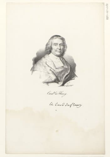 Card.al de Fleury by anonymous; veuve Delpech (Naudet)