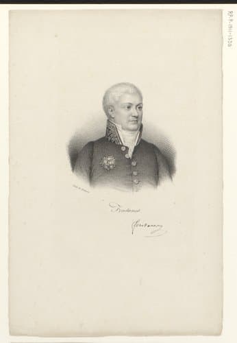 Portret van Louis de Fontanes by anonymous; veuve Delpech (Naudet)