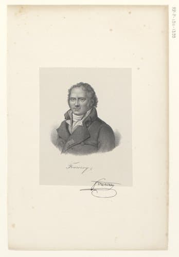 Portret van Antoine François de Fourcroy by anonymous; veuve Delpech (Naudet)