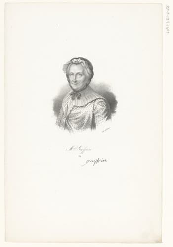 M.me Geoffrin by anonymous; veuve Delpech (Naudet)