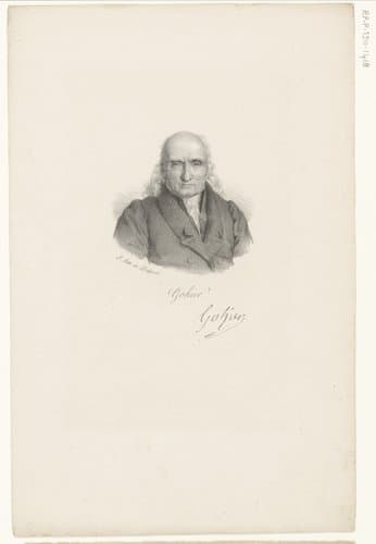 Portret van Louis-Jérôme Gohier by anonymous; veuve Delpech (Naudet)