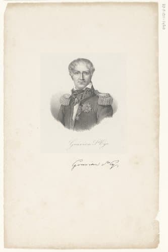 Portret van Laurent de Gouvion-Saint-Cyr by anonymous; veuve Delpech (Naudet)