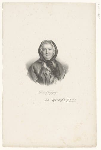 M.me de Grafigny by anonymous; veuve Delpech (Naudet)