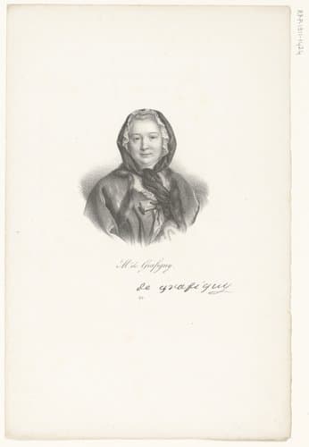 M.me de Grafigny by anonymous; veuve Delpech (Naudet)