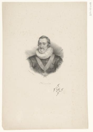 Portret van Hendrik IV van Frankrijk by anonymous; veuve Delpech (Naudet)