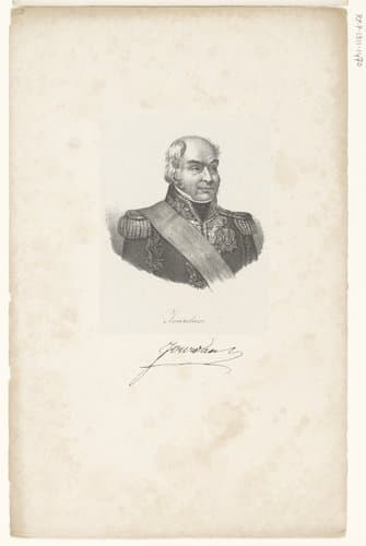 Portret van Jean-Baptiste Jourdan by anonymous; veuve Delpech (Naudet)
