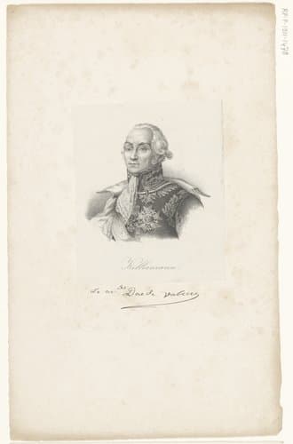 Portret van François Christophe Kellermann by anonymous; veuve Delpech (Naudet)