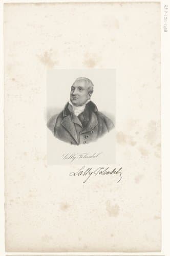 Lally-Tolendal by anonymous; veuve Delpech (Naudet)