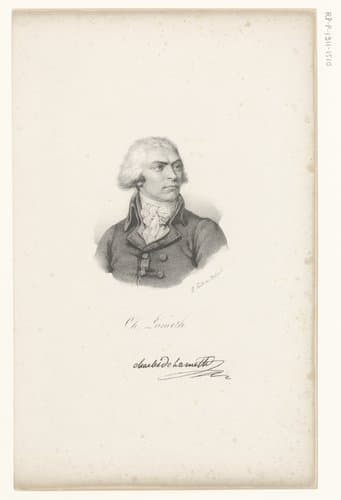 Ch. Lameth by anonymous; veuve Delpech (Naudet)