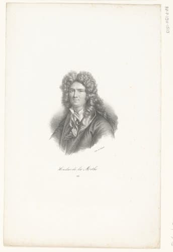 Houdar de la Mothe by anonymous; veuve Delpech (Naudet)