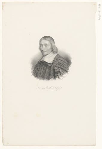 F. de la Mothe le Vayer by anonymous; veuve Delpech (Naudet)