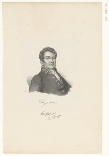 Portret van Jean-Denis Lanjuinais by anonymous; veuve Delpech (Naudet)