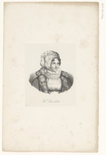 Portret van Émilie de Beauharnais by anonymous; veuve Delpech (Naudet)