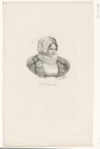 Portret van Émilie de Beauharnais by anonymous; veuve Delpech (Naudet)
