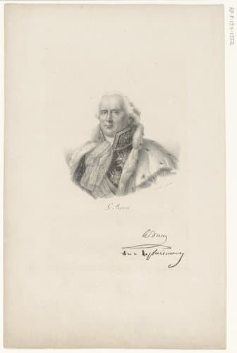 Portret van Charles-François Lebrun by anonymous; veuve Delpech (Naudet)