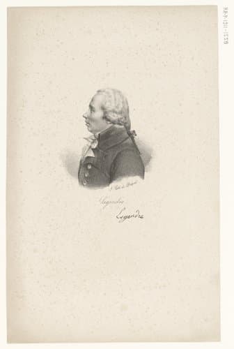 Portret van Louis Legendre by anonymous; veuve Delpech (Naudet)