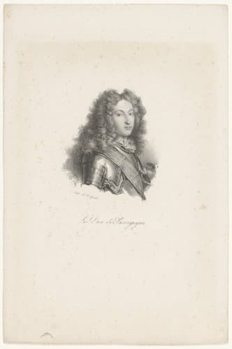 Le Duc de Bourgogne by anonymous; veuve Delpech (Naudet)