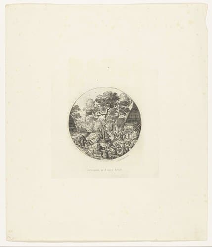 Boerenfeest by Johannes Arnoldus Boland