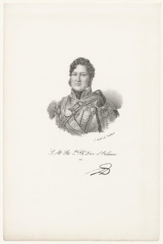 Portret van Lodewijk Filips I van Frankrijk by anonymous; veuve Delpech (Naudet)