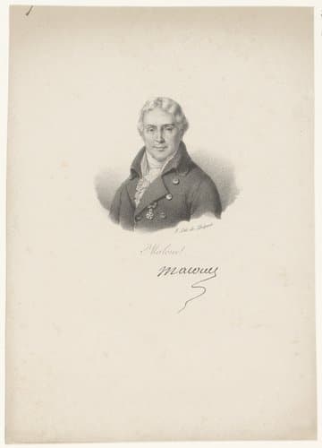 Portret van Pierre-Victor Malouet by anonymous; veuve Delpech (Naudet)