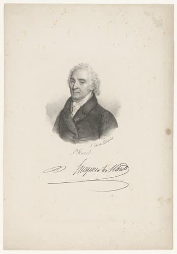 Portret van Hugues-Bernard Maret by anonymous; veuve Delpech (Naudet)