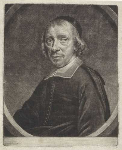 Portret van Johannes Goethals by Jan Verkolje (I)