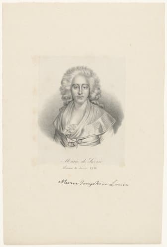Marie de Savoie, femme de Louis XVIII by anonymous; veuve Delpech (Naudet)