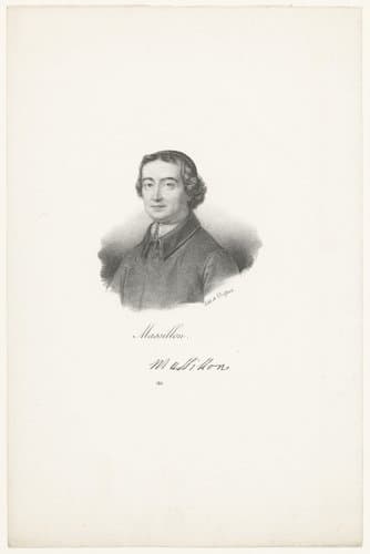 Portret van Jean-Baptiste Massillon by anonymous; veuve Delpech (Naudet)