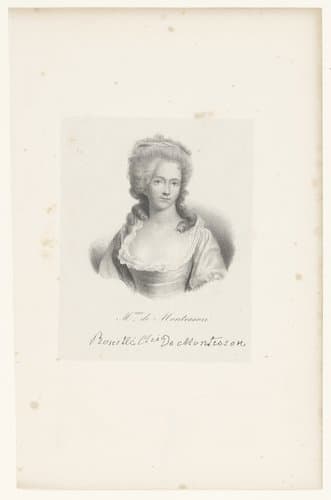 Portret van Madame de Montesson by anonymous; veuve Delpech (Naudet)