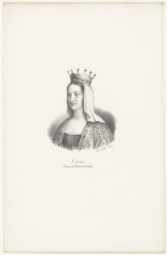 Portret van Hedwig van Wessex by anonymous; veuve Delpech (Naudet)